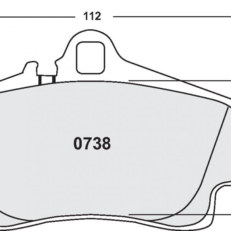 ABS-friendly for rear axles. Race brake pads - Porsche Boxster, Cayman, 996 + 997
VW Touareg
rear brake pad
